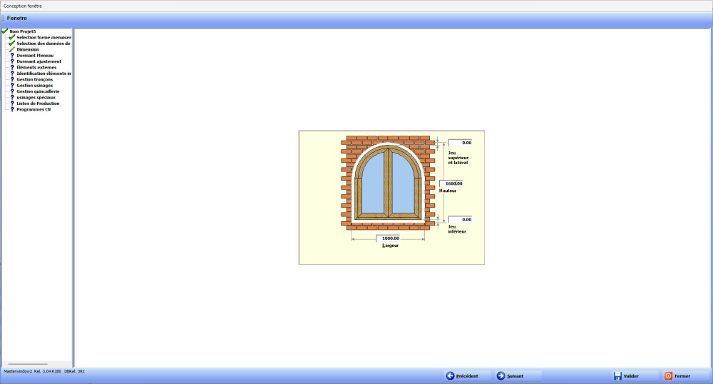 Logiciel MasterWindow - Conception de menuiserie 2
